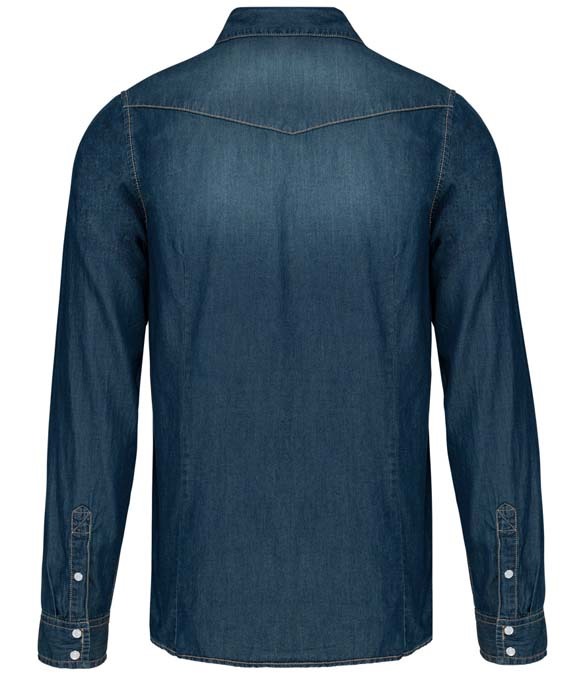 Kariban Long Sleeve Denim Shirt